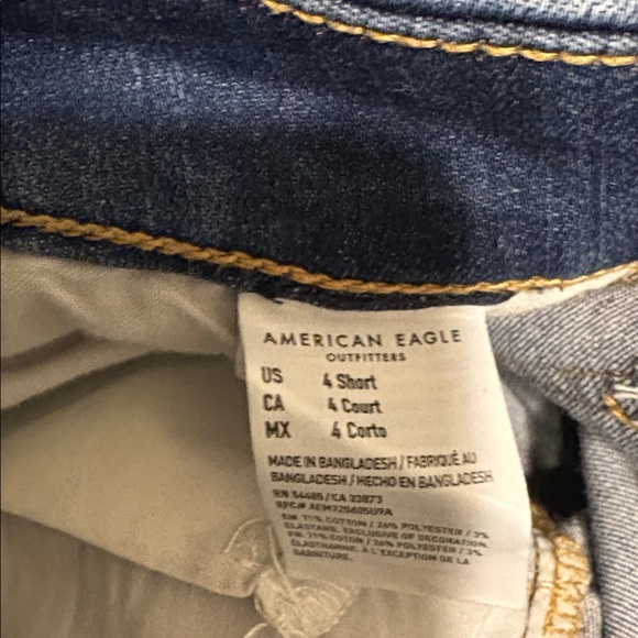 American Eagle Curvy Hi -Rise Jeggings 4 Short - Picture 11 of 11